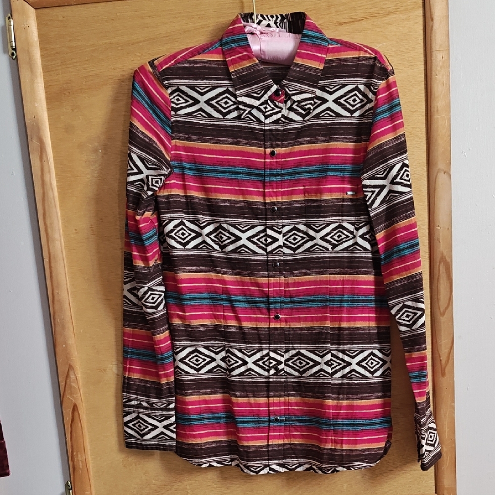 Tin Haul Multicolor Striped Button Down Shirt